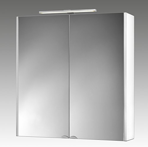 Jokey Spiegelschrank DekorAlu Aluminiumspiegelschrank mit Beleuchtung Breite 67 cm Badspiegel von Jokey verspiegelt