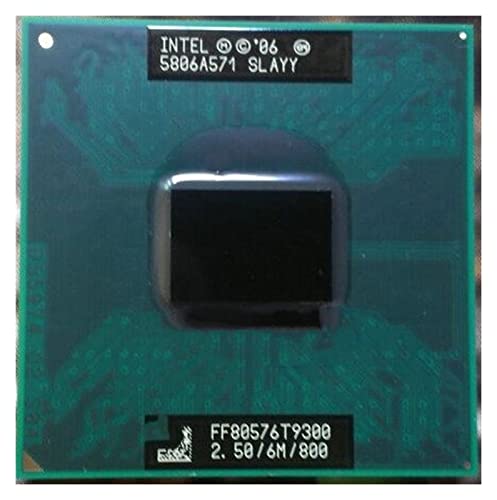 SHUOG CPU Laptop Core 2 Duo T9300 CPU 6M Cache/2,5GHz/800/Dual-Core Socket 479Laptop Prozessor für GM45 PM45 CPU