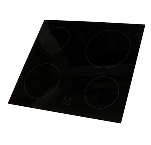 ensipart Ersatzglas für Kochfeld in Einbauherd Glaskeramikplatte kompatibel wie Amica 9053650