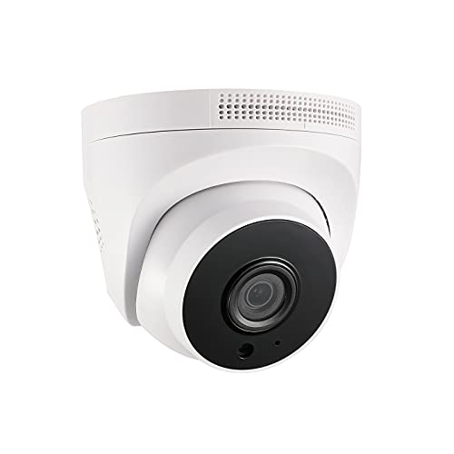 Revotech HD 3MP Indoor POE IP Kamera mit Audio, Kuppel Überwachungskamera ONVIF 3 Array LED IR Nachtsicht P2P Fernansicht CCTV Kamera H.265/H.264 (I3006-P-Audio)