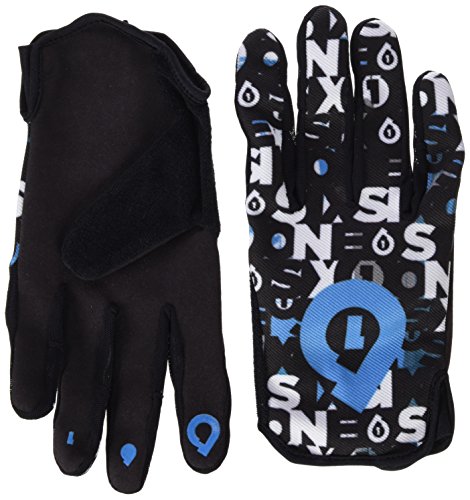 SixSixOne Handschuh Comp Repeater, Black/Cyan, L