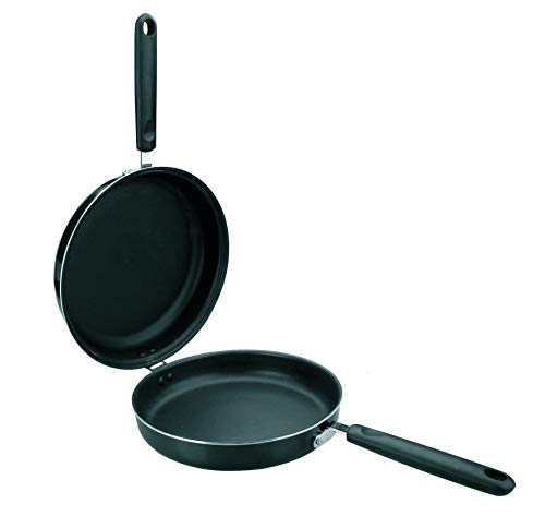 ibili 407200 Bratpfannen-Set "Chef Style" 20 / 24 cm, Aluminium, schwarz, 47 x 28.5 x 3.7 cm,2 Einheiten