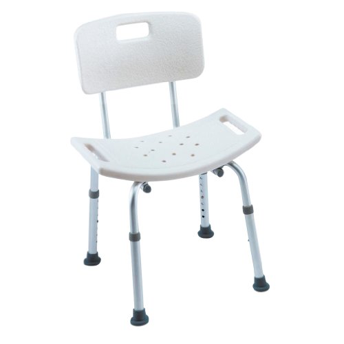 Invacare H296 Cadiz Duschhocker m. Rückenlehne, Badehilfen