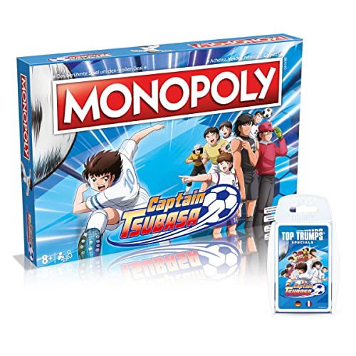 Monopoly - Captain Tsubasa (deutsch/französisch) + Top Trumps