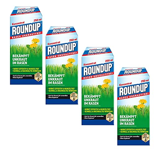 1l Roundup Rasen Unkrautfrei ohne Glyphosat, Konzentrat