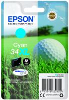 Epson Original 34XL Golfball Druckerpatrone cyan 950 Seiten 10,8ml (C13T34724...