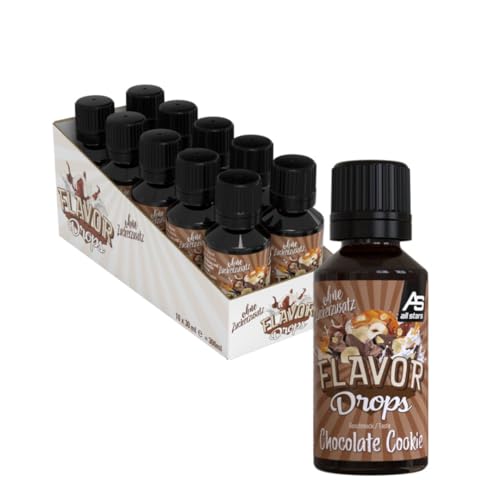 All Stars Flavor Drops Chocolate Cookie, 10er Pack (10 x 30 ml)