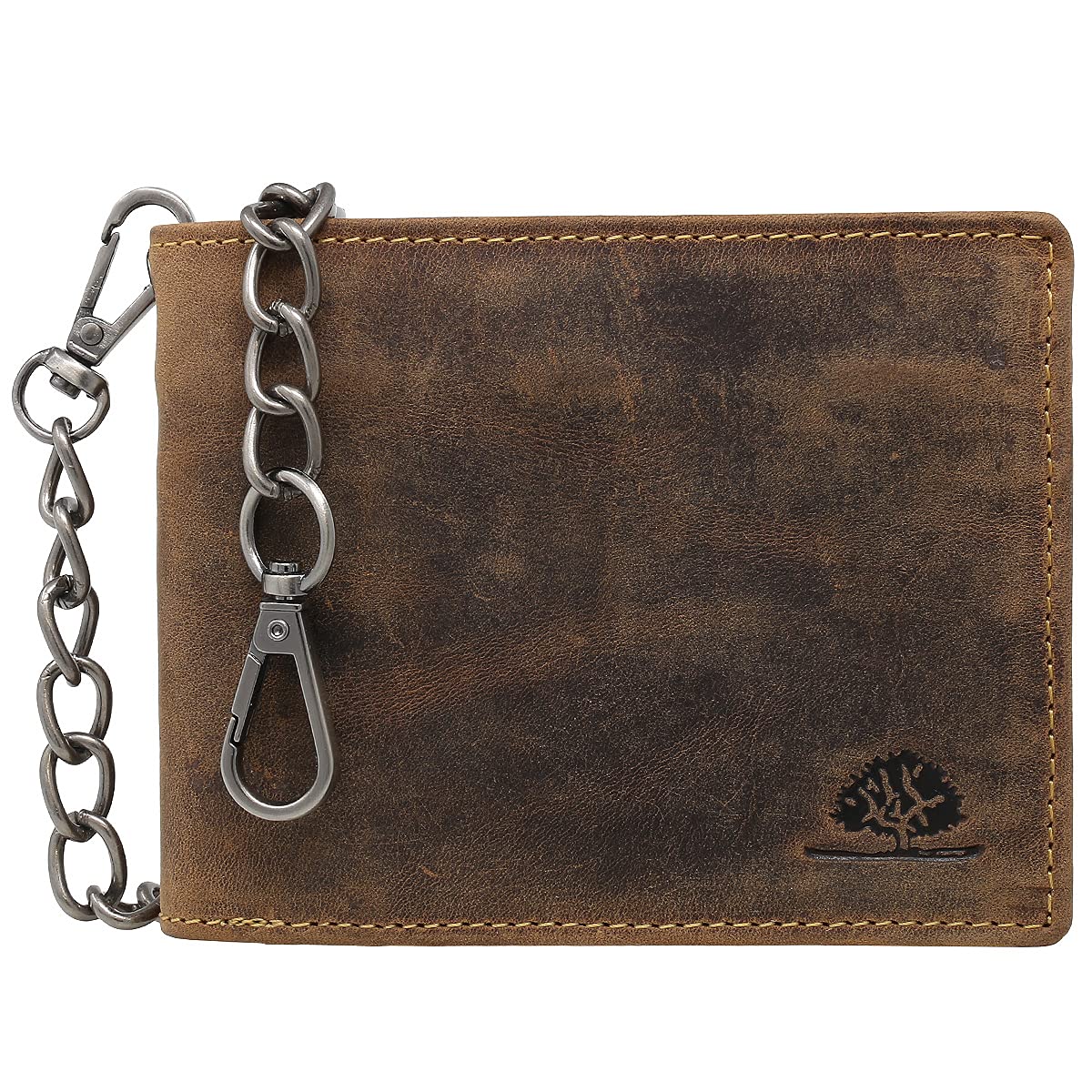 Greenburry Vintage Wallet Leather 12 cm Brown