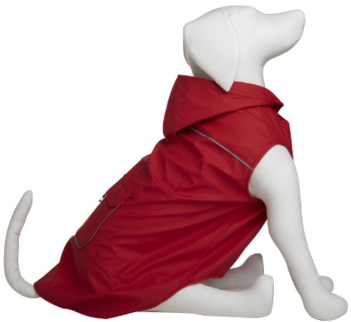Dogit Zupfsack für Hunde, mit Kapuze, Größe XXL, Rot