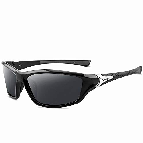 GMBN Polarisierte Nachtsicht-Fahrradbrille for Männer und Frauen, Outdoor-Sport, Farbwechsel, Sonnenbrille mit quadratischem Rahmen (Color : D2, Size : PC)