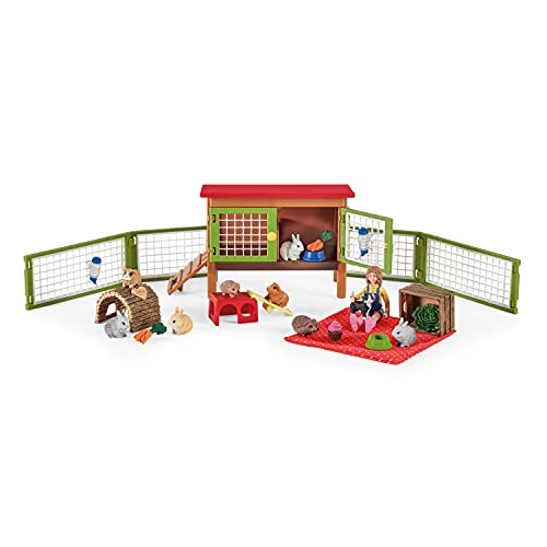 SCHLEICH 72160 - Farm World - Picknick mit kleinen Haustieren