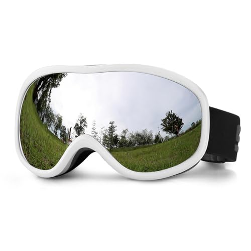 Skibrille, kompatibel mit Kurzsichtigkeitsbrille, Anti-Beschlag-Snowboardbrille, UV-Schutz, Schneebrille, Outdoor-Sport, Doppelschicht-Skibrille, Anti-Beschlag-Skibrille, Snowboardbrille für Männer
