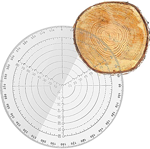 Runder Mittelfinder Werkzeug Holzbearbeitungskompass für Holzwender Schüssel Drehmaschine Acryl Zeichnung Kreis Durchmesser (200 mm)