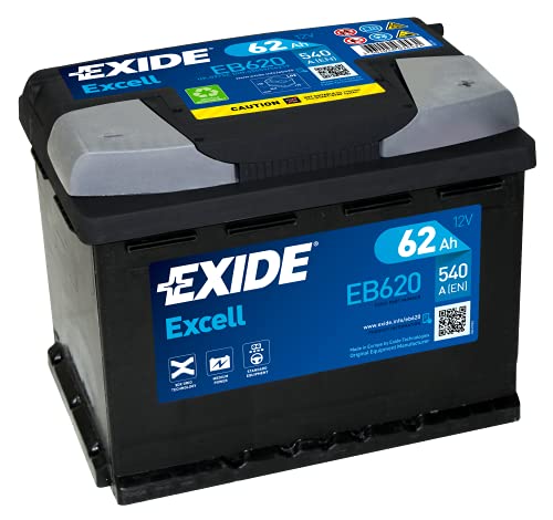 Exide EB620 EXCELL STARTERBATTERIE 12V 62AH 540A