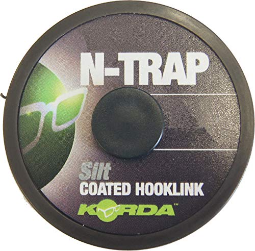 Korda N-Trap Soft 20m Vorfachschnur, Tragkraft:15lbs/6.8kg, Farbe:Silt (Schlamm Braun)