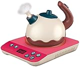Diakakis Luna Spielküchen-Set Wasserkocher Ceran-Kochplatte mit Funktion Licht und Sound