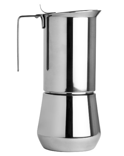 Ilsa Espressokocher aus Edelstahl 6 cup stahl
