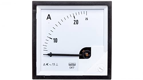 Analog-Amperemeter 0-25A 72x72mm IP50 C3 K=90 St. EA17N E2100000000 Lumen 5901769403611