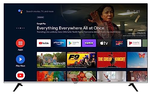 TELEFUNKEN QU70AN900S 70 Zoll QLED Fernseher/Android Smart TV (4K Ultra HD, HDR Dolby Vision, Triple-Tuner, Bluetooth, Dolby Atmos)