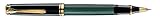 Pelikan 985424 Tintenroller Souverän R 400, schwarz/grün