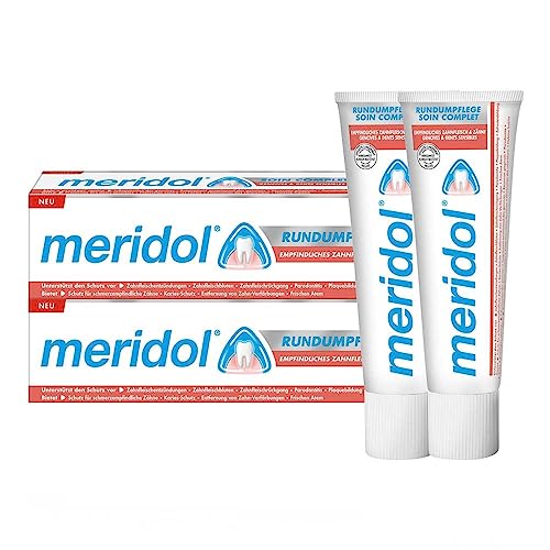 Meridol Rundumpflege Zahnpasta Doppelpack 2X75 ml