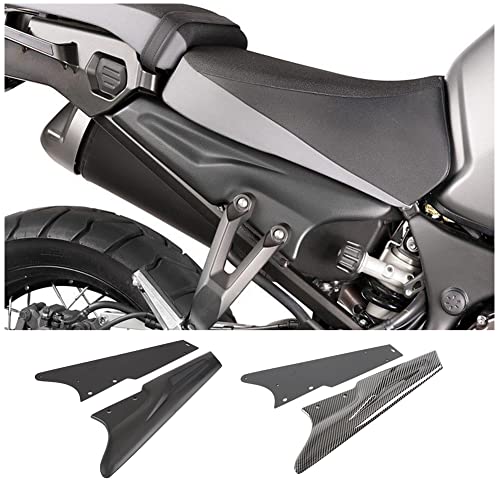 Dual-Sport Motorrad XT 1200 Z Zubehör, Beifahrersitz Seitenverkleidungen Oberer Rahmenschutz Infill Panel Verkleidungsschutz Bodykit für Yamaha XT1200Z Super Tenere 2010-2020 2019 2018 (Carbon Look)