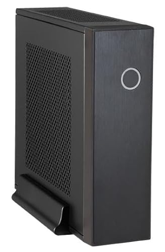 Chieftec IX-03B - Computer-Gehäuse (ITX-Tower, PC, Mini-ITX, Schwarz, Heimbüro, 0,6 mm)