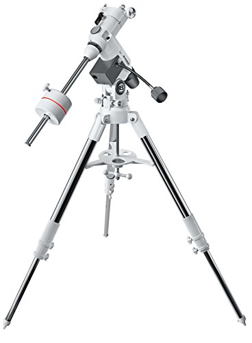 Bresser Messier EXOS-2 EQ GoTo Teleskop Montierung mit stabilem Aluminium Dreibeinstativ und automatischer Objektpositionierung, ideal zur Astrofotografie