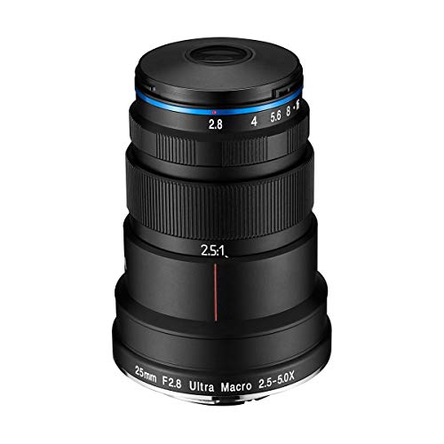 Laowa 25mm F2.8 2.5-5x Ultra Macro Objektiv passend für Nikon Vollformatkameras