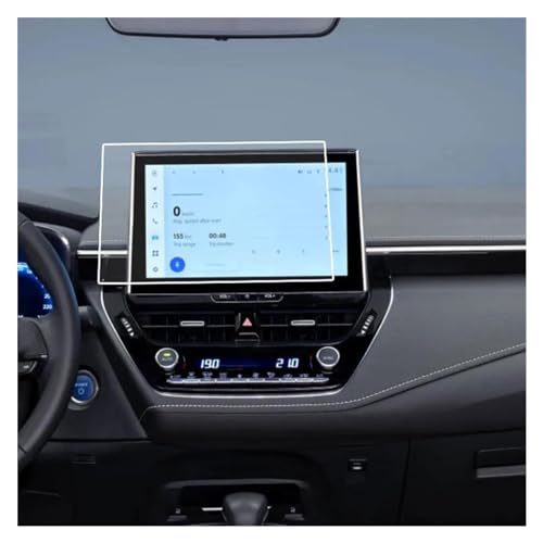 2PCS Für Toyota Für Corolla Für Kreuz 2022 2023 PET Screen Protector Film 10,5 Zoll Auto GPS Navigation Innen Zubehör Navigation Schutzfolie