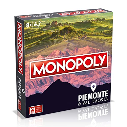 Hasbro, Monopoly, Die Dörfer Italiens Piemont und Val D'aosta, Brettspiel