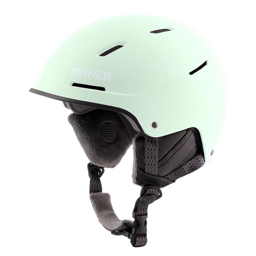 SINNER Whistler-Matte Light Mint-M (55-58) Helm, Mehrfarbig (Mehrfarbig), M