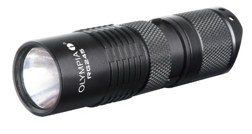 Olympia RG245 Taschenlampe Hand-Blinklicht Schwarz LED - Taschenlampen (Hand-Blinklicht, Schwarz, IPX8, LED, 1 Lampen, 4.2 V)