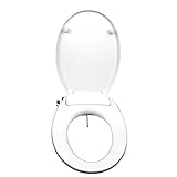 CG108 Klodeckel mit Absenkautomatik | Dusch-WC im Toilettensitz integriert | Funktioniert ohne Strom | Reinigung mit Wasser | optimale Intimpflege | Bidet und Toilettendeckel in einem