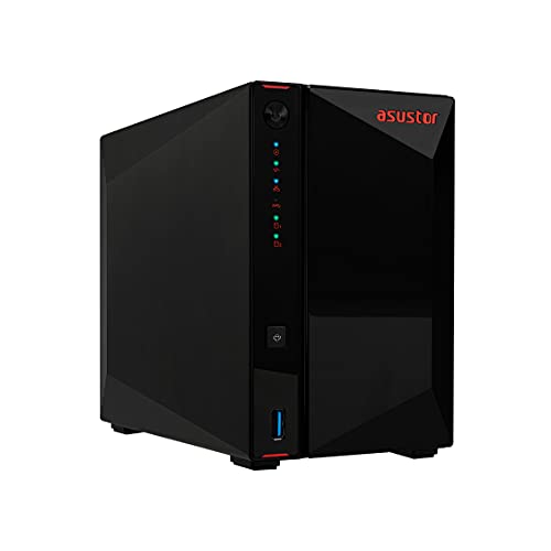 Asustor - AS5202T 2Go NAS + 12To (2X 6To) IRONWOLF