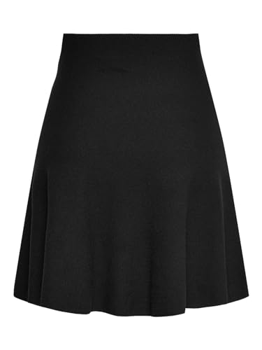 ONLY Women's ONLSALINA Skirt KNT NOOS Minirock, Black, L