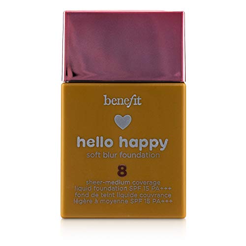 Benefit Hello Happy Soft Blur Foundation 30ml - 08 Tan Warm