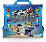 Jeux Enfants Spiele Kinder - 4 Hasbro Gaming - Leistung 4 Shots - Spiel der Societe, E3578101, Mehrfarbig