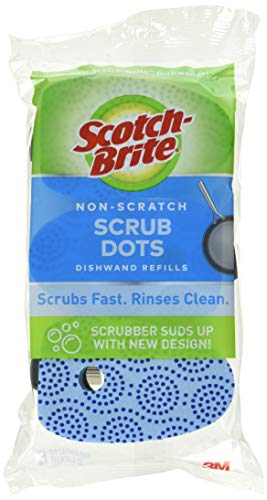 Scotch-brite Scrub Dots Anti-Scratch Geschirrhandtuch, Nachfüllpack, 18 Stück