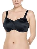 ulla Lingerie féminine BH Viola Cup H-L mit Bügel und Blende 3225 schwarz 80K