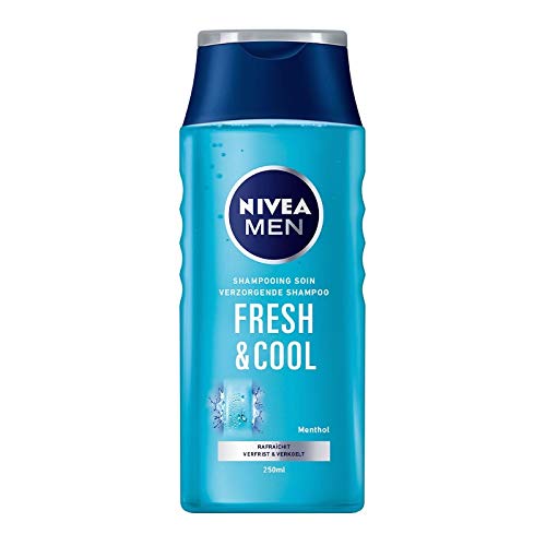 6 x NIVEA Men Shampoo "Fresh & Cool" - für normales Haar - 250 ml