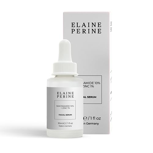 NIACINAMIDE 10% + ZINC 1% SERUM, gegen große Poren und unreine Haut von Elaine Perine | MADE IN GERMANY