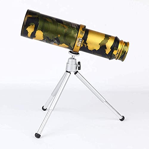 10 x 50 große Okulare, optischer Piratenspiegel aus Ganzmetall-Stretch, wasserdichte kleine leichte Teleskope, für Outdoor und Nautik, Tarnung