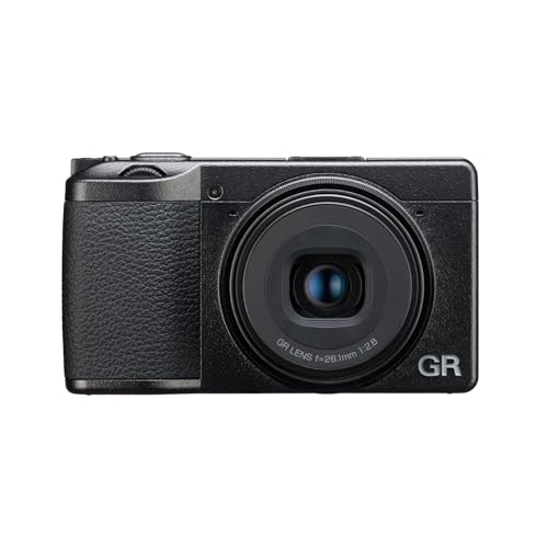 RICOH GR III HDF, Erweiterung der bestehenden GR III-Serie mit eingebautem Highlight-Diffusionsfilter, Digitale Kompaktkamera mit 24MP APS-C CMOS Sensor, 28mmF2.8 GR Objektiv (im 35mm Format)