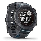 Garmin Instinct - wasserdichte GPS-Smartwatch mit Sport-/Fitnessfunktionen. Herzfrequenzmessung am Handgelenk, Fitness Tracker und Smartphone Benachrichtigungen. Viele Modelle zur Auswahl