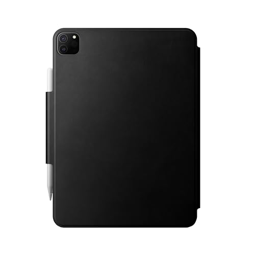 NOMAD Modern Leather Folio Plus iPad Pro 11" (4th Gen) Black