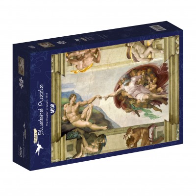 Bluebird Puzzle Michelangelo - Die Erschaffung Adams 4000 Teile Puzzle Art-by-Bluebird-60151 2