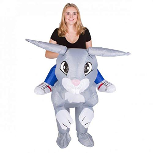 Bodysocks® Aufblasbares Hasen Kostüm für Erwachsene