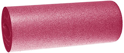 SISSEL Myofascia Roller, Faszienroller mit Griffmulde 40 cm - magenta pink