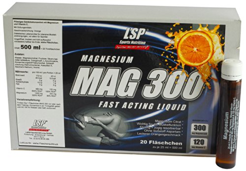 LSP Magnesium Liquid 20x25ml, 1er Pack (1 x 500 ml)